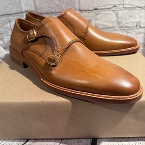 Johnston & Murphy Double Buckle Monk Strap Loafer